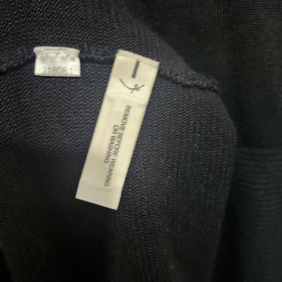 Ann Taylor Women's Black Long Sleeve Sheath Dress Size XL Wool Blend - Picture 6 of 10